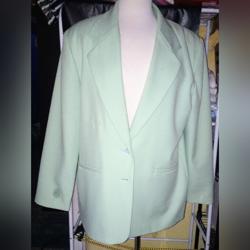 (Sale) Haberdashery Lt green Blazer